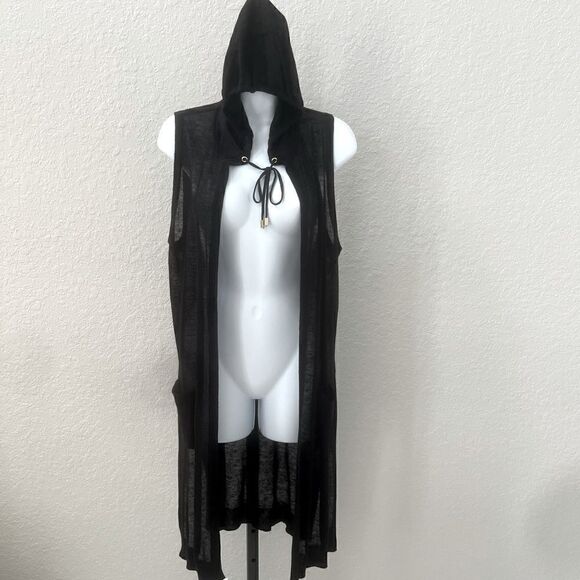 Chicos Open Tunic with Hoodie (0) - Picture 1 of 11